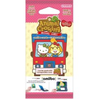 Paquet 6 cartes Animal Crossing New Leaf Welcome amiibo Pack Sanrio