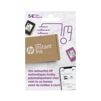 HP Carte prépayée Instant Ink - Forfait d'impression cartouches et toners sans engagement
