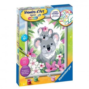 Numéro d'art - moyen - Maman koala et son bébé - Ravensburger