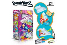 Sneak'Artz Shoebox Série 2 - 4 Baskets a customiser - Boîte Deluxe