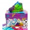 Sneak'Artz Shoebox Série 2 - 2 Baskets a customiser - Boîtes Violette et Bleue