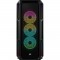 CORSAIR Boîtier PC iCUE 5000T RGB ATX moyen-tour - Noir (CC-9011230-WW)