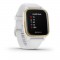 GARMIN Venu Sq - White/Light Gold - Montre GPS de sport connectée santé et bien-etre