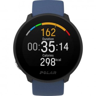 POLAR Unite - Montre fitness étanche avec GPS - Taille S/L - Bleu