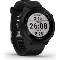 GARMIN Forerunner 55 - Montre Connectée GPS & Course a Pied - Entraînements Personnalisés - Autonomie Longue Durée - Black