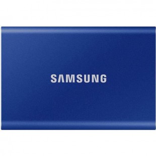 SAMSUNG - SSD externe - T7 Bleu - 2To - USB Type C (MU-PC2T0H/WW)