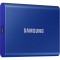 SAMSUNG SSD externe T7 USB type C coloris bleu 500 Go