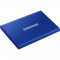 SAMSUNG SSD externe T7 USB type C coloris bleu 500 Go