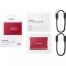 SAMSUNG - SSD externe - T7 Rouge - 1To - USB Type C (MU-PC1T0R/WW)
