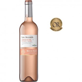 Les Accords de Roche Mazet Grenache & Pinot Noir 2019 Pays d'Oc - Vin rosé de Languedoc