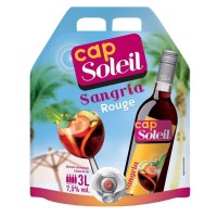 Cap Soleil - Sangria - Rouge - 7,5% Vol. - Bag 3 L