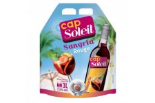 Cap Soleil - Sangria - Rouge - 7,5% Vol. - Bag 3 L