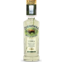 Zubrowka Bison Grass - Vodka a l'herbe de bison - Pologne - 37,5% Vol. - 70 cl - Shot offert