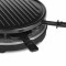 WEASY LUGA60 - Appareil a raclette et grill 4 personnes - 900W - Revetement anti-adhésif - 30x30cm - Plaque amovible