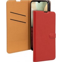 Folio Wallet Galaxy A12 Rouge