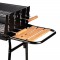 Barbecue a charbon JAVA - Surface de cuisson : 60,5 x 20 cm - Noir