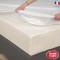 SWEET NIGHT Protege matelas imperméable - 140 x 190/200 cm - Blanc