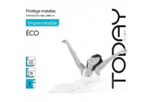 TODAY Protege Matelas / Alese Imperméable Eco 160x200cm - 100% Polyester TODAY