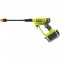 Pistolet a pression 18 Volts ONE+™ - 22 bars - buse 3-en-1 RYOBI - RY18PW22A-0