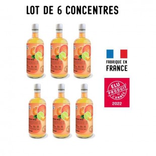 MYSODA - Lot de 6 Concentrés saveur Agrumes 685ml