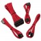 BITFENIX Alchemy 2.0 Extension Cable (Rouge) - Rallonge alimentation câble interne