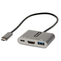 StarTech.com - CDP2HDUACP2 - Adaptateur Multiport USB-C, USB-C vers HDMI 4K, Hub USB 3.0, Docking Station