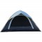 Tente 3 places montage instantané SURPASS SURPTENT302 Bleu et gris