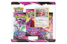 POKEMON - Pokemon Sword & Shield 8: Fusion Strike Booster 3-pack with foil & coin Version Anglaise