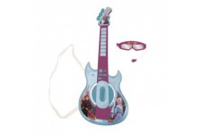 LA REINE DES NEIGES - Guitare Électronique Lumineuse avec lunettes équipées d'un micro