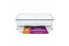 HP Envy 6010e Imprimante tout-en-un Jet d'encre couleur Copie Scan - Idéal pour la famille - 6 mois d'Instant ink inclus avec HP