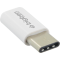 Adaptateur micro USB vers USB Type-C Blanc Bigben