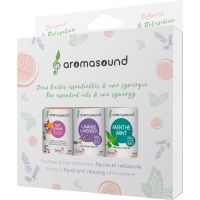 Kit Découverte 3 huiles essentielles Softness & Relaxation Aromasound