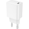 Chargeur maison USB C PD 20W Power Delivery Blanc Bigben