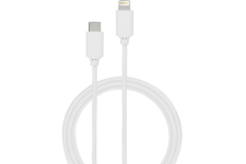 Câble USB C/Lightning 2 m 3A Blanc Bigben