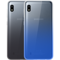 Pack de 2 coques semi-rigides Colorblock pour Samsung Galaxy A10 A105