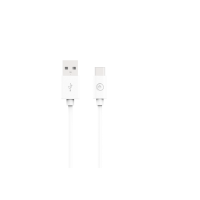 Câble USB A/USB C 1,2 m 3A Blanc Bigben