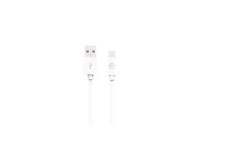 Câble USB A/Lightning 1,2 m 2.4A Blanc Bigben