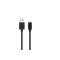 Câble USB A/Lightning 2 m 2.4A Noir Bigben