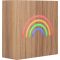 Enceinte Bluetooth® avec chargeur sans fil - Modèle Néon L Rainbow ColorLight