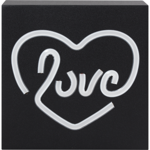 Enceinte Bluetooth® - Modèle Néon S Love Noir ColorLight