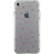 Coque semi-rigide transparente petits coeurs rouges pour iPhone SE (2020)/8/7