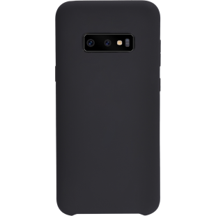Coque Silicone SoftTouch Noire pour Samsung G S10E Bigben