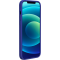 Coque Silicone SoftTouch Bleue pour iPhone 12 / 12 Pro Bigben