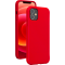Coque Silicone SoftTouch Rouge pour iPhone 12 / 12 Pro Bigben