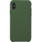 Coque Silicone SoftTouch Verte pour iPhone XS Max Bigben