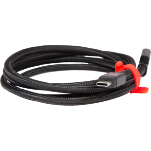 Câble USB A/USB C 1 m 3A Noir Crosscall