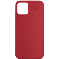 Coque en Cuir pour iPhone 12 / 12 Pro Rouge Beetlecase