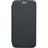 Folio Apple iPhone 6/7/8/SE/SE22 en Cuir Premium dos Crystal Noir Beetlecase