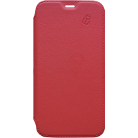Folio Apple iPhone 6/7/8/SE/SE22 en Cuir Premium dos Crystal Rouge Beetlecase