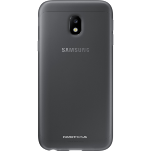Coque semi-rigide Samsung EF-AJ330TB noire translucide pour Galaxy J3 J330 2017